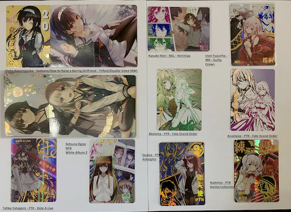 quality of goddess story trading cards